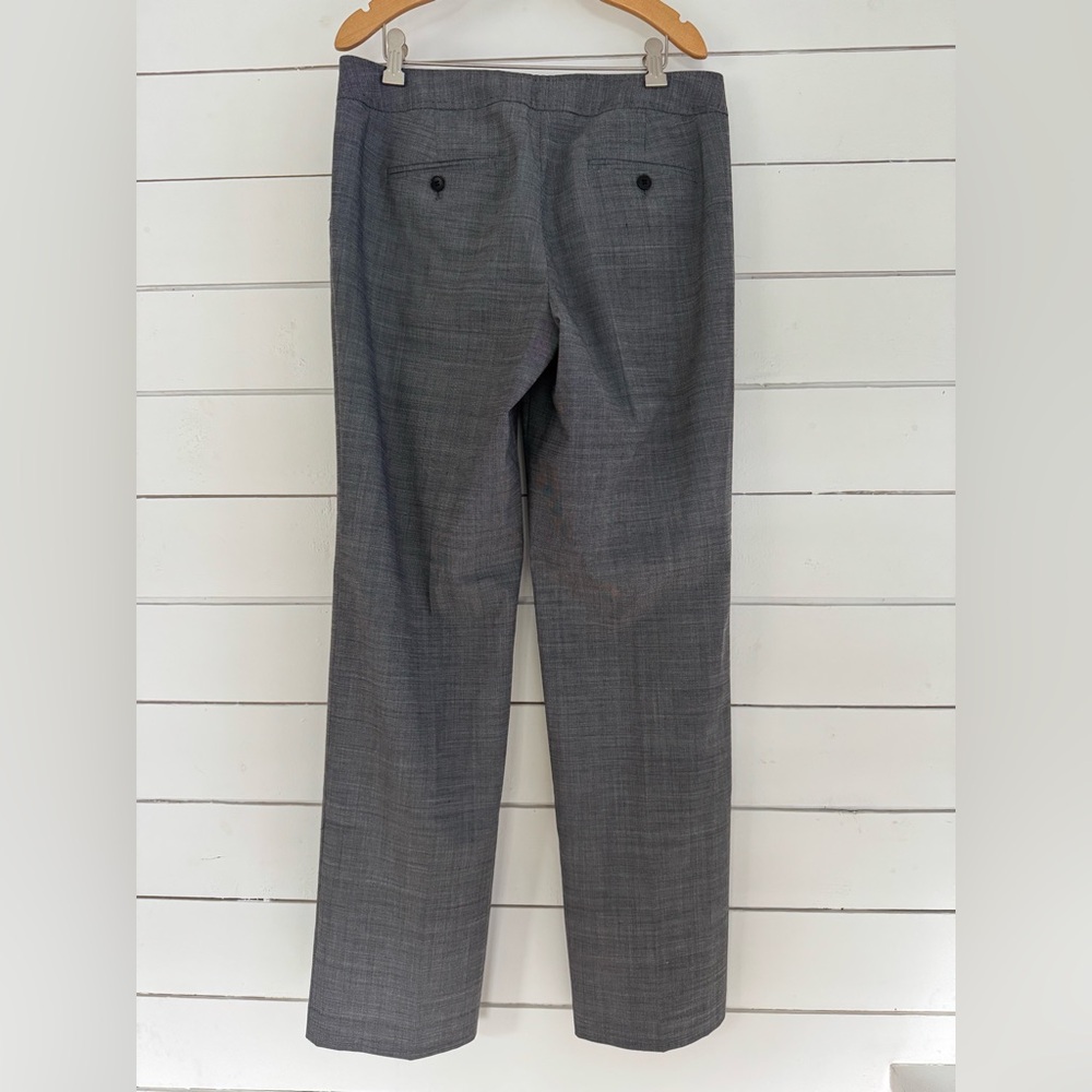 Talbots gray wide leg trousers. Size: 8 - Picture 6 of 10